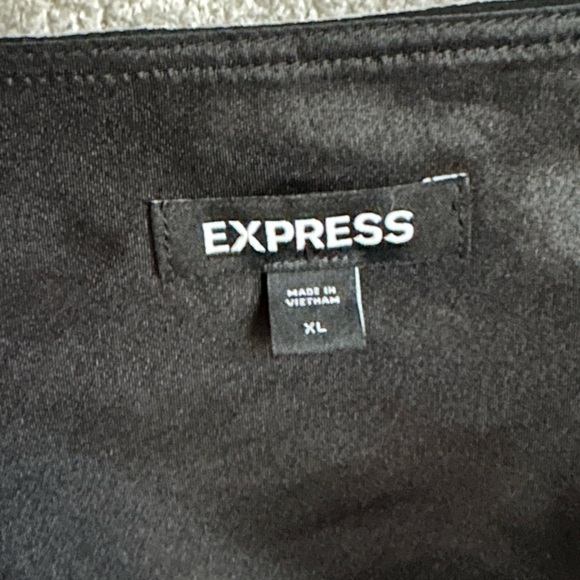 Express Black Camisole with Silver Embellishments - Picture 3 of 4
